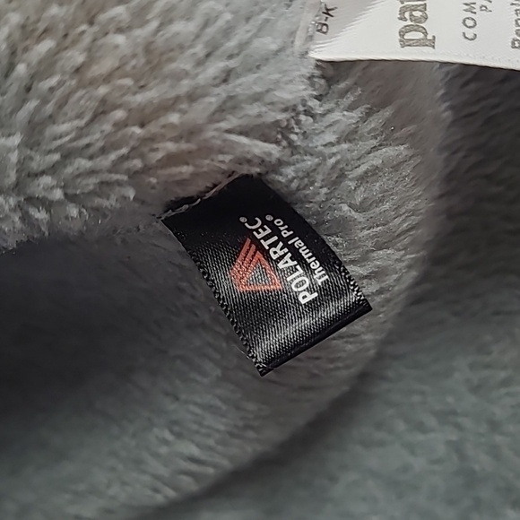 PATAGONIA Re-Tool Snap T Fleece Pull Over Women's - Grey & Red Kangaroo Pocket - Picture 5 of 8